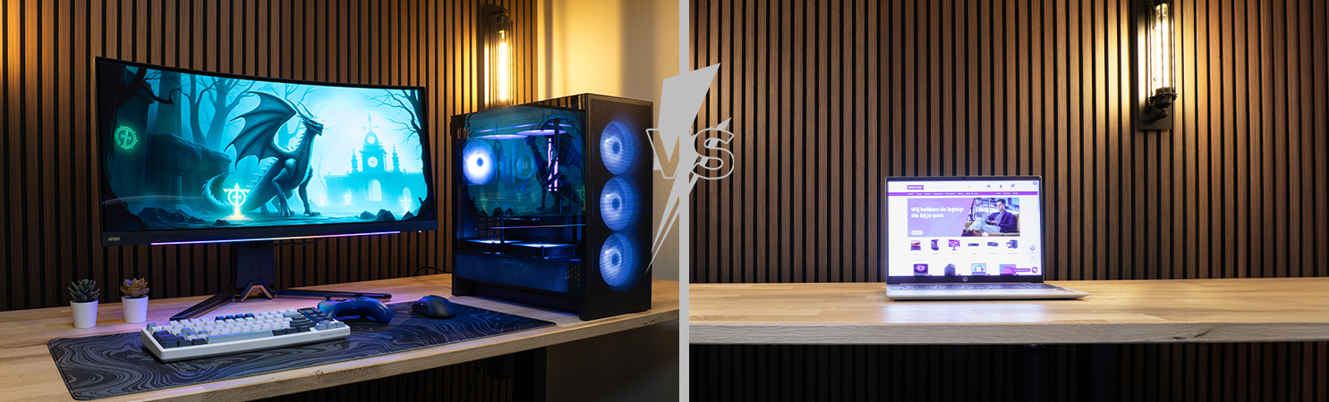 Laptop of desktop: wat is de beste keuze?
